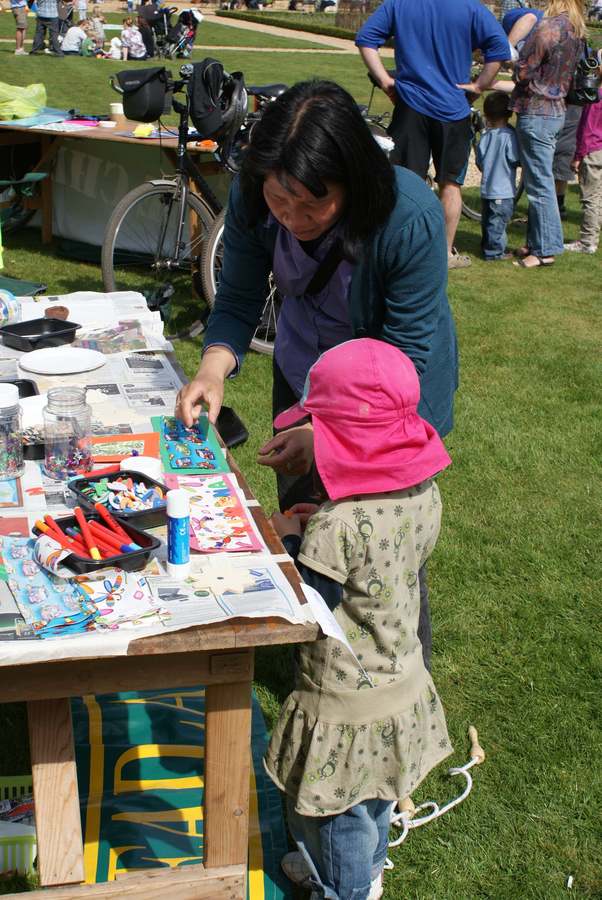 Enjoying Activities provided by Meadlands School